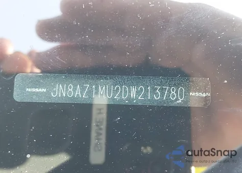 2013 Nissan Murano S/Sl/Le from USA, damaged, VIN JN8AZ1MU2DW213780